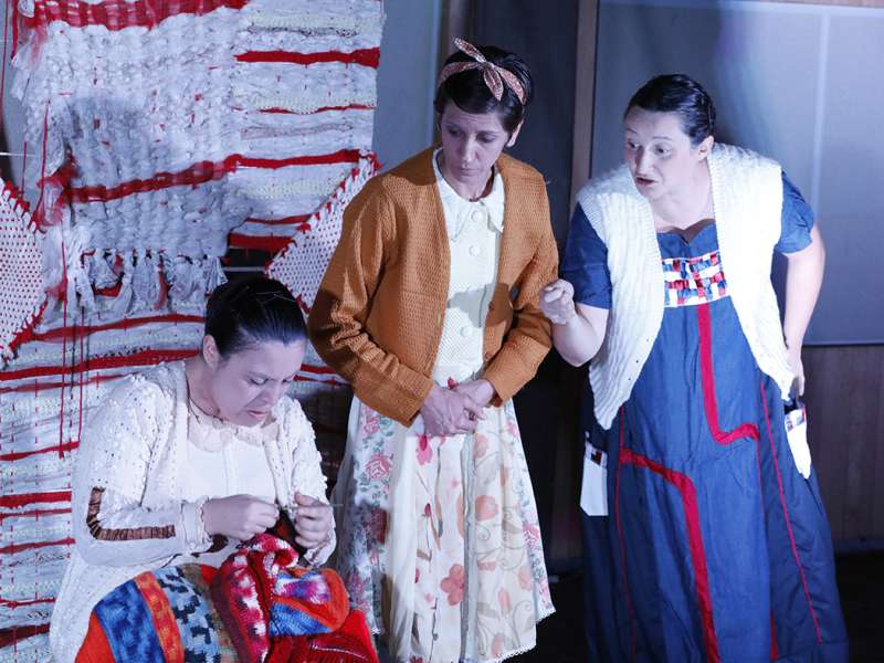Apresentação da peça de teatro ponto segredo no centro de formação dos Bancários do ABC. Rua Cavier de Toledo, 268 - Centro de Santo André/SP. Brasil_24_03_2018. Fotos Dino Santos.