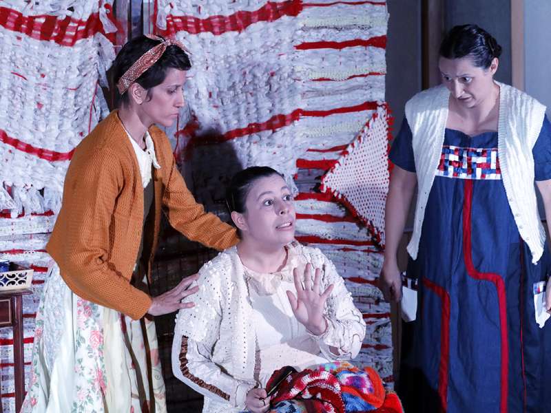 Apresentação da peça de teatro ponto segredo no centro de formação dos Bancários do ABC. Rua Cavier de Toledo, 268 - Centro de Santo André/SP. Brasil_24_03_2018. Fotos Dino Santos.