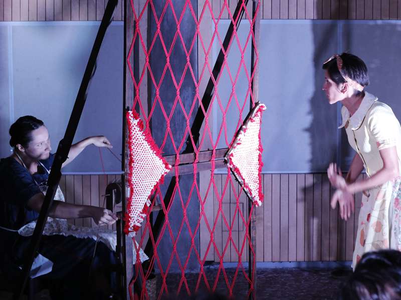 Apresentação da peça de teatro ponto segredo no centro de formação dos Bancários do ABC. Rua Cavier de Toledo, 268 - Centro de Santo André/SP. Brasil_24_03_2018. Fotos Dino Santos.