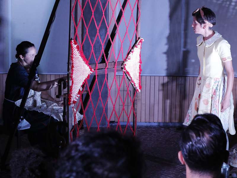 Apresentação da peça de teatro ponto segredo no centro de formação dos Bancários do ABC. Rua Cavier de Toledo, 268 - Centro de Santo André/SP. Brasil_24_03_2018. Fotos Dino Santos.