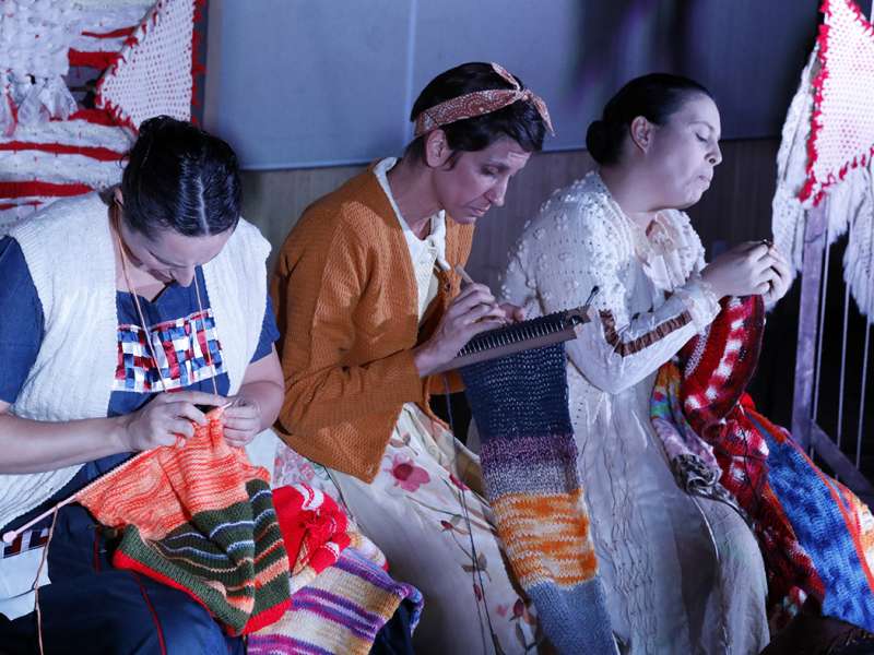 Apresentação da peça de teatro ponto segredo no centro de formação dos Bancários do ABC. Rua Cavier de Toledo, 268 - Centro de Santo André/SP. Brasil_24_03_2018. Fotos Dino Santos.