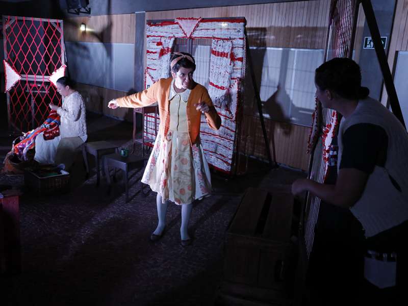 Apresentação da peça de teatro ponto segredo no centro de formação dos Bancários do ABC. Rua Cavier de Toledo, 268 - Centro de Santo André/SP. Brasil_24_03_2018. Fotos Dino Santos.