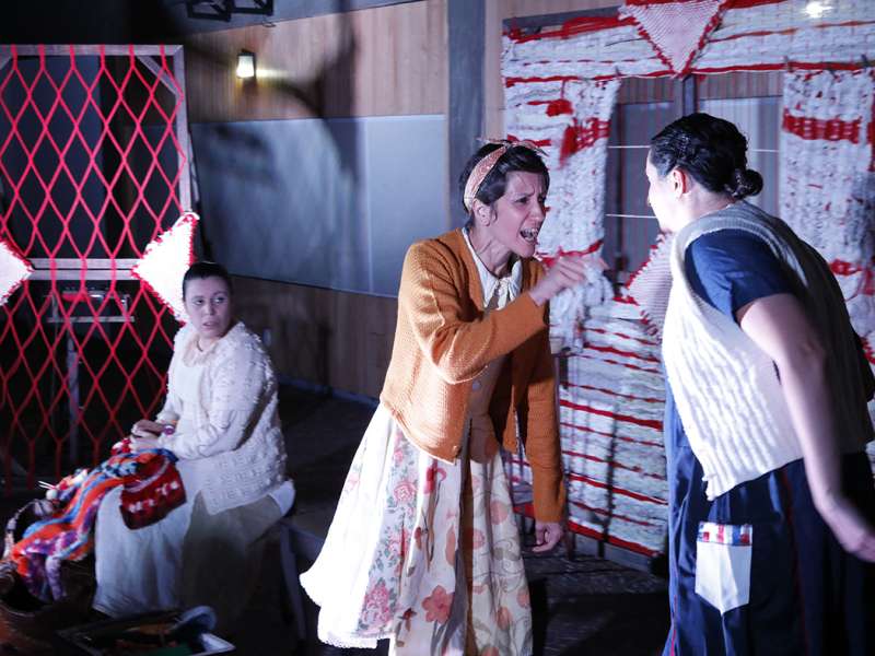 Apresentação da peça de teatro ponto segredo no centro de formação dos Bancários do ABC. Rua Cavier de Toledo, 268 - Centro de Santo André/SP. Brasil_24_03_2018. Fotos Dino Santos.