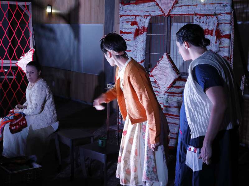 Apresentação da peça de teatro ponto segredo no centro de formação dos Bancários do ABC. Rua Cavier de Toledo, 268 - Centro de Santo André/SP. Brasil_24_03_2018. Fotos Dino Santos.