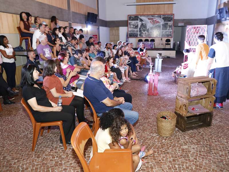 Apresentação da peça de teatro ponto segredo no centro de formação dos Bancários do ABC. Rua Cavier de Toledo, 268 - Centro de Santo André/SP. Brasil_24_03_2018. Fotos Dino Santos.