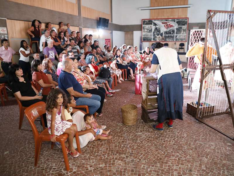 Apresentação da peça de teatro ponto segredo no centro de formação dos Bancários do ABC. Rua Cavier de Toledo, 268 - Centro de Santo André/SP. Brasil_24_03_2018. Fotos Dino Santos.