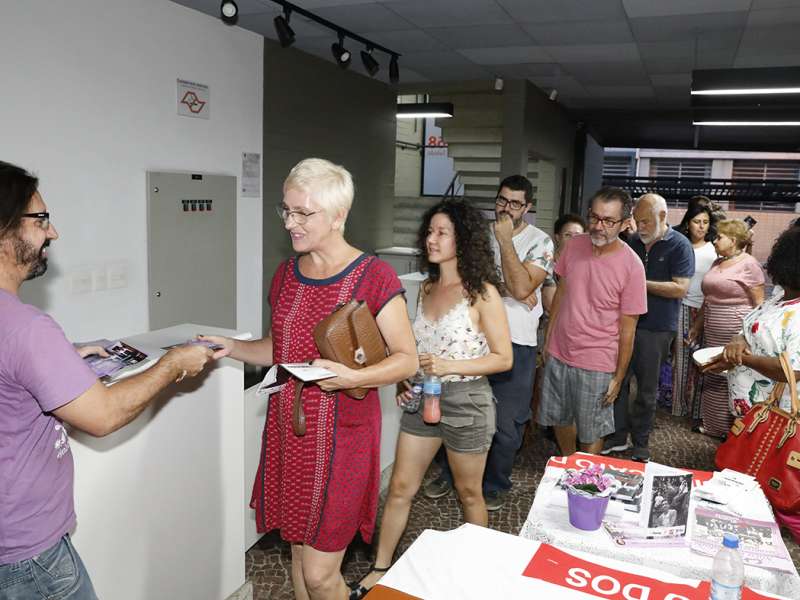 Apresentação da peça de teatro ponto corrente no centro de formação dos Bancários do ABC. Rua Cavier de Toledo, 268 - Centro de Santo André/SP. Brasil_25_03_2018. Fotos Dino Santos.
