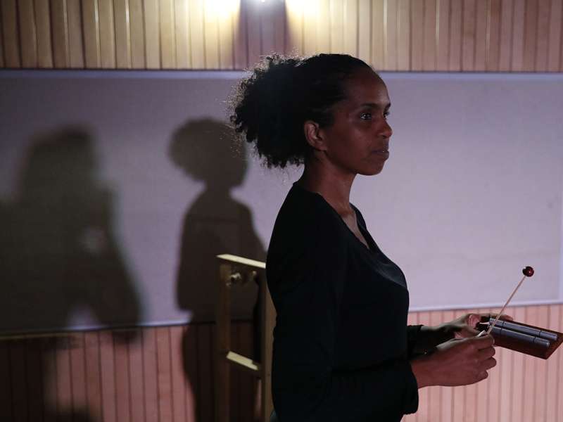 Apresentação da peça de teatro ponto corrente no centro de formação dos Bancários do ABC. Rua Cavier de Toledo, 268 - Centro de Santo André/SP. Brasil_25_03_2018. Fotos Dino Santos.