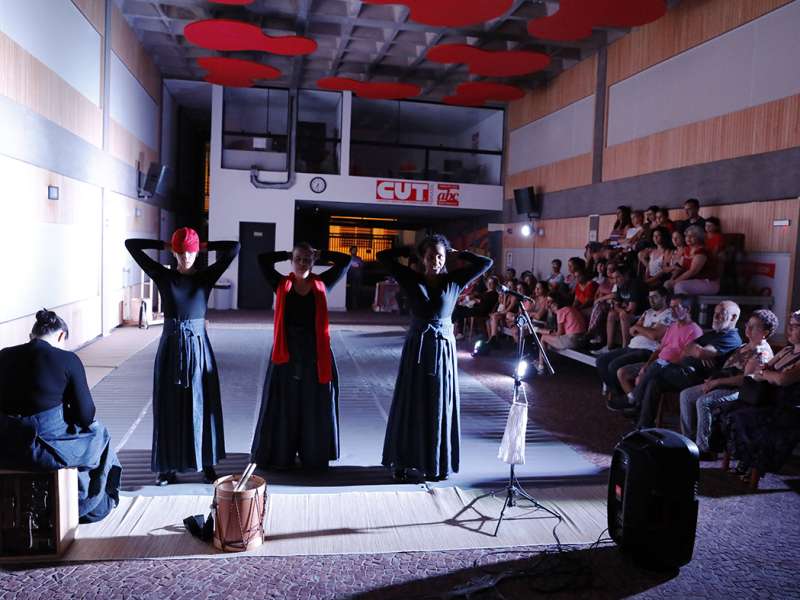 Apresentação da peça de teatro ponto corrente no centro de formação dos Bancários do ABC. Rua Cavier de Toledo, 268 - Centro de Santo André/SP. Brasil_25_03_2018. Fotos Dino Santos.