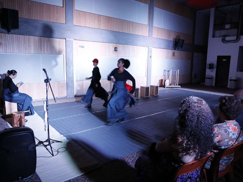 Apresentação da peça de teatro ponto corrente no centro de formação dos Bancários do ABC. Rua Cavier de Toledo, 268 - Centro de Santo André/SP. Brasil_25_03_2018. Fotos Dino Santos.