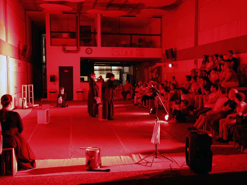 Apresentação da peça de teatro ponto corrente no centro de formação dos Bancários do ABC. Rua Cavier de Toledo, 268 - Centro de Santo André/SP. Brasil_25_03_2018. Fotos Dino Santos.