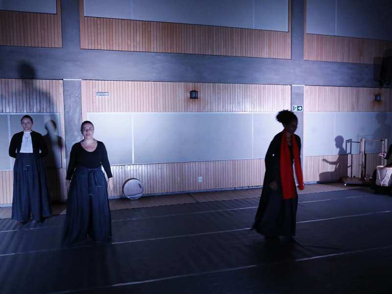 Apresentação da peça de teatro ponto corrente no centro de formação dos Bancários do ABC. Rua Cavier de Toledo, 268 - Centro de Santo André/SP. Brasil_25_03_2018. Fotos Dino Santos.