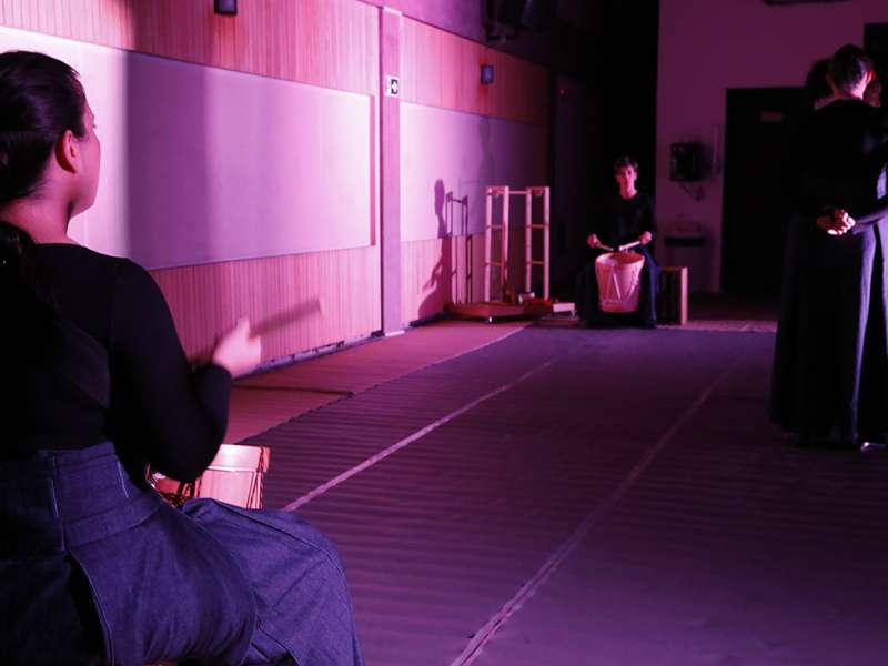 Apresentação da peça de teatro ponto corrente no centro de formação dos Bancários do ABC. Rua Cavier de Toledo, 268 - Centro de Santo André/SP. Brasil_25_03_2018. Fotos Dino Santos.