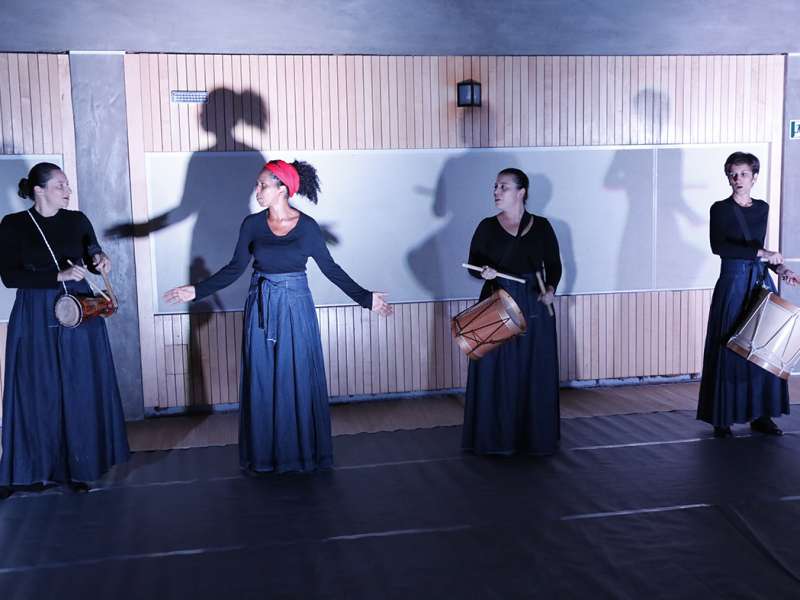 Apresentação da peça de teatro ponto corrente no centro de formação dos Bancários do ABC. Rua Cavier de Toledo, 268 - Centro de Santo André/SP. Brasil_25_03_2018. Fotos Dino Santos.
