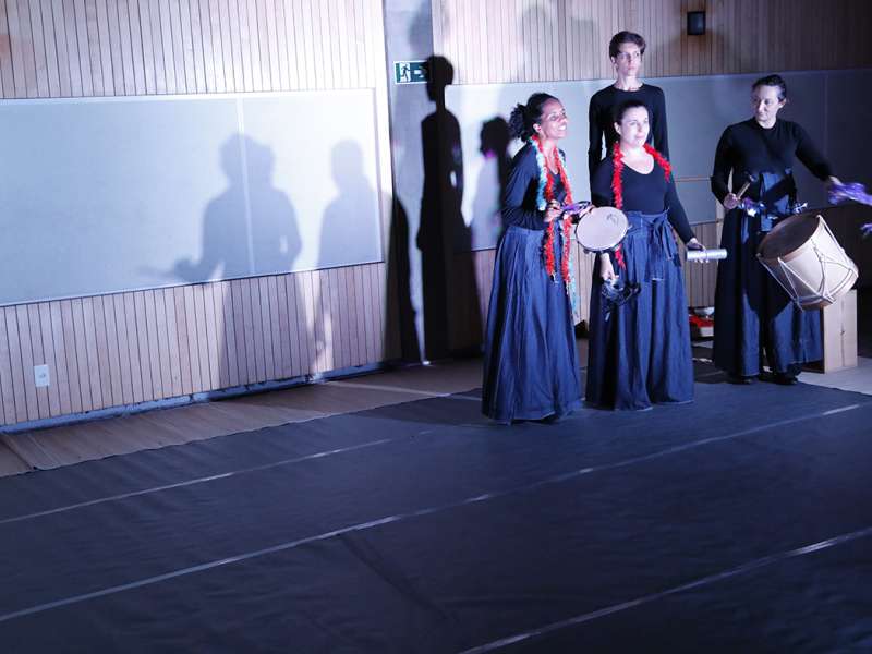 Apresentação da peça de teatro ponto corrente no centro de formação dos Bancários do ABC. Rua Cavier de Toledo, 268 - Centro de Santo André/SP. Brasil_25_03_2018. Fotos Dino Santos.