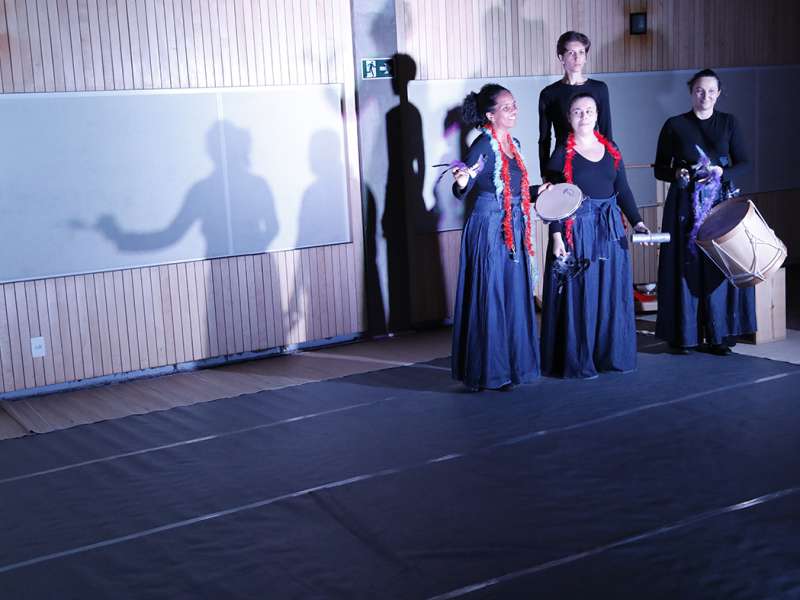 Apresentação da peça de teatro ponto corrente no centro de formação dos Bancários do ABC. Rua Cavier de Toledo, 268 - Centro de Santo André/SP. Brasil_25_03_2018. Fotos Dino Santos.