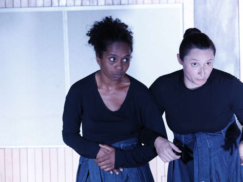 Apresentação da peça de teatro ponto corrente no centro de formação dos Bancários do ABC. Rua Cavier de Toledo, 268 - Centro de Santo André/SP. Brasil_25_03_2018. Fotos Dino Santos.