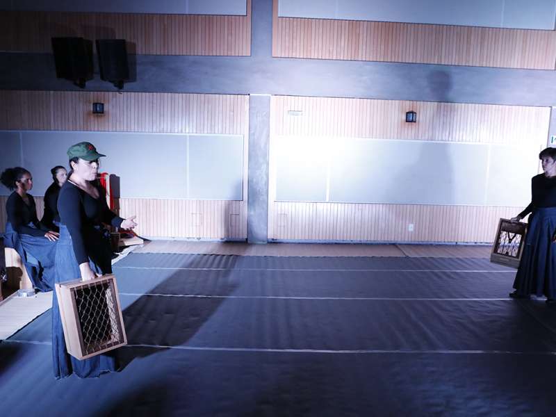 Apresentação da peça de teatro ponto corrente no centro de formação dos Bancários do ABC. Rua Cavier de Toledo, 268 - Centro de Santo André/SP. Brasil_25_03_2018. Fotos Dino Santos.