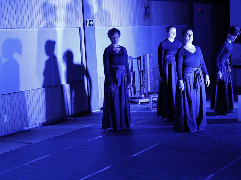 Apresentação da peça de teatro ponto corrente no centro de formação dos Bancários do ABC. Rua Cavier de Toledo, 268 - Centro de Santo André/SP. Brasil_25_03_2018. Fotos Dino Santos.