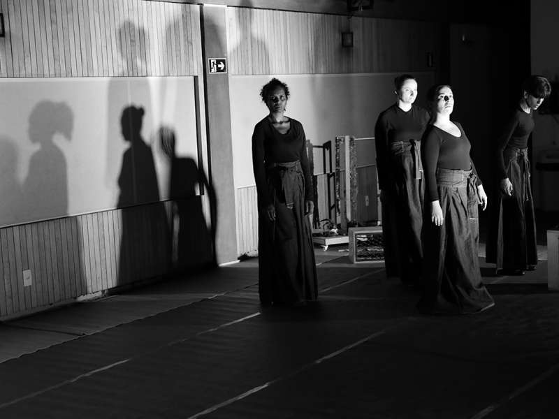 Apresentação da peça de teatro ponto corrente no centro de formação dos Bancários do ABC. Rua Cavier de Toledo, 268 - Centro de Santo André/SP. Brasil_25_03_2018. Fotos Dino Santos.