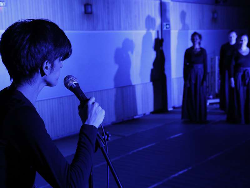 Apresentação da peça de teatro ponto corrente no centro de formação dos Bancários do ABC. Rua Cavier de Toledo, 268 - Centro de Santo André/SP. Brasil_25_03_2018. Fotos Dino Santos.