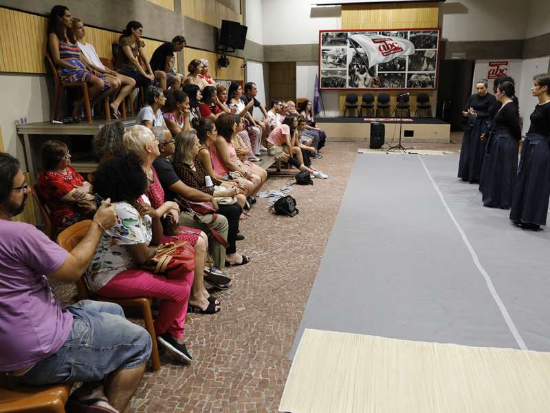 Apresentação da peça de teatro ponto corrente no centro de formação dos Bancários do ABC. Rua Cavier de Toledo, 268 - Centro de Santo André/SP. Brasil_25_03_2018. Fotos Dino Santos.