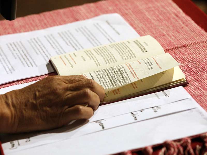 3º Celebração Inter-religioso realizado no Centro de Formação dos Bancários do ABC. Rua Xavier de Toledo, 264 - Centro de Santo André/SP. Brasil_07_12_2017. Fotos Dino Santos.
