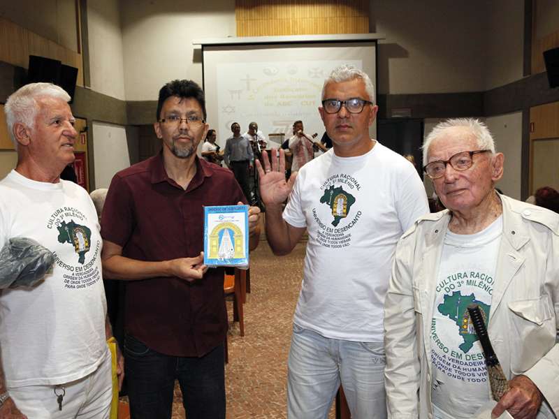 3º Celebração Inter-religioso realizado no Centro de Formação dos Bancários do ABC. Rua Xavier de Toledo, 264 - Centro de Santo André/SP. Brasil_07_12_2017. Fotos Dino Santos.