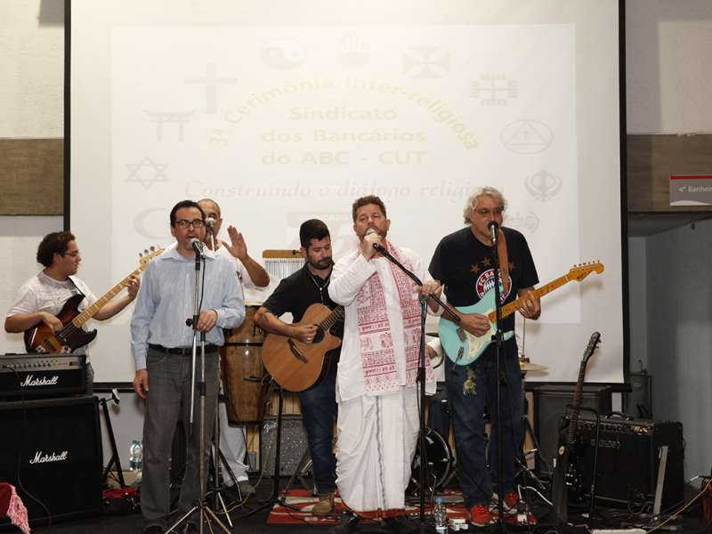 3º Celebração Inter-religioso realizado no Centro de Formação dos Bancários do ABC. Rua Xavier de Toledo, 264 - Centro de Santo André/SP. Brasil_07_12_2017. Fotos Dino Santos.