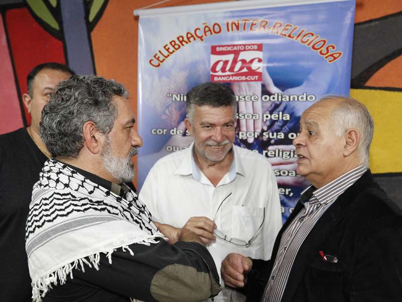 3º Celebração Inter-religioso realizado no Centro de Formação dos Bancários do ABC. Rua Xavier de Toledo, 264 - Centro de Santo André/SP. Brasil_07_12_2017. Fotos Dino Santos.