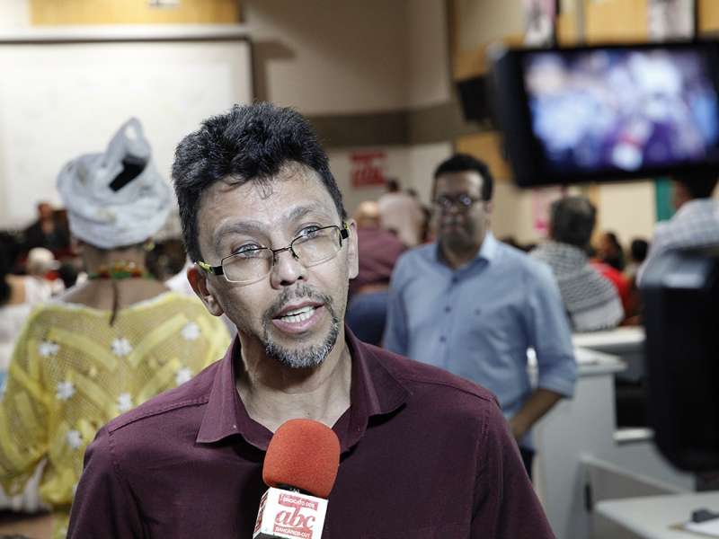 3º Celebração Inter-religioso realizado no Centro de Formação dos Bancários do ABC. Rua Xavier de Toledo, 264 - Centro de Santo André/SP. Brasil_07_12_2017. Fotos Dino Santos.