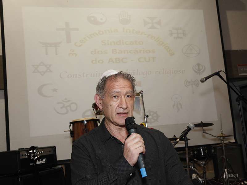 3º Celebração Inter-religioso realizado no Centro de Formação dos Bancários do ABC. Rua Xavier de Toledo, 264 - Centro de Santo André/SP. Brasil_07_12_2017. Fotos Dino Santos.