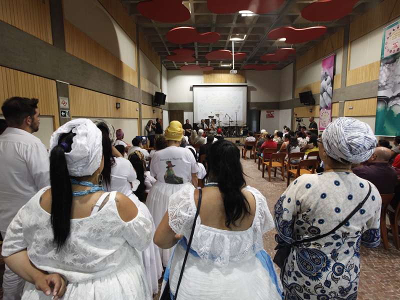 3º Celebração Inter-religioso realizado no Centro de Formação dos Bancários do ABC. Rua Xavier de Toledo, 264 - Centro de Santo André/SP. Brasil_07_12_2017. Fotos Dino Santos.