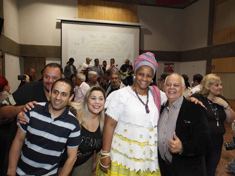 3º Celebração Inter-religioso realizado no Centro de Formação dos Bancários do ABC. Rua Xavier de Toledo, 264 - Centro de Santo André/SP. Brasil_07_12_2017. Fotos Dino Santos.