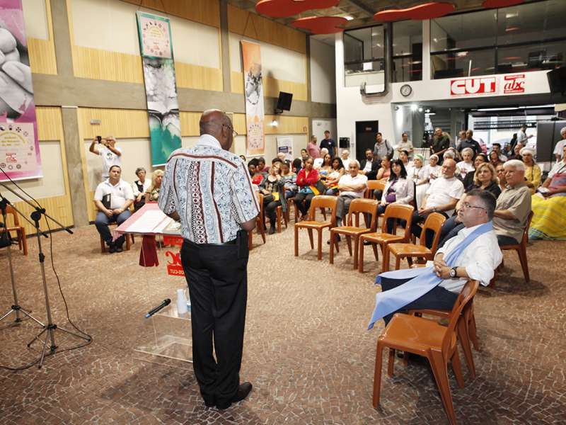 3º Celebração Inter-religioso realizado no Centro de Formação dos Bancários do ABC. Rua Xavier de Toledo, 264 - Centro de Santo André/SP. Brasil_07_12_2017. Fotos Dino Santos.