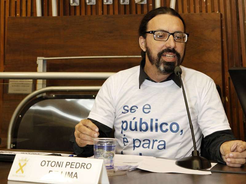 Audiência pública em defesa dos bancos públicos na Câmara Municipal de Santo André/SP. Brasil_19_09_2017. Fotos Dino Santos.