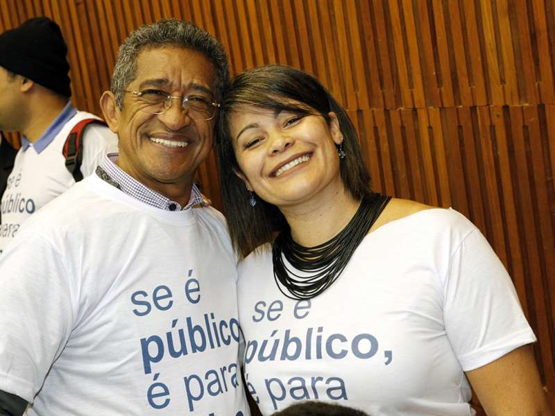 Audiência pública em defesa dos bancos públicos na Câmara Municipal de Santo André/SP. Brasil_19_09_2017. Fotos Dino Santos.