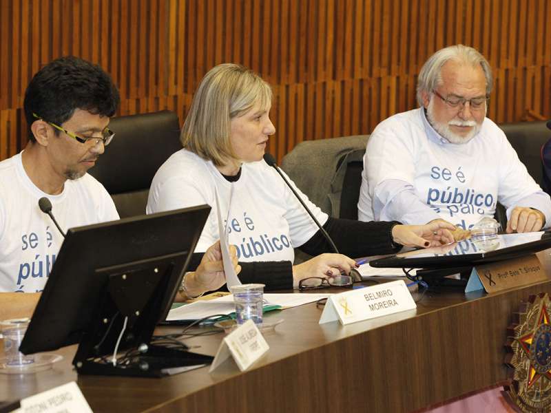 Audiência pública em defesa dos bancos públicos na Câmara Municipal de Santo André/SP. Brasil_19_09_2017. Fotos Dino Santos.