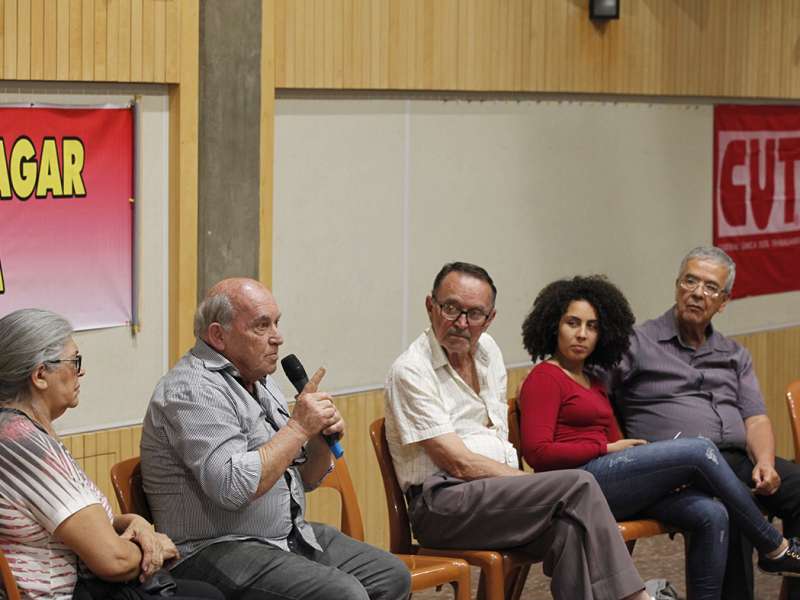 Ciclo de debate o papel do Estado na economia realizado no Centro de formação dos Bancários do ABC. Rua Xavier de Toledo, 268 - Centro de Santo André/SP. Brasil_26_09_2017. Fotos Dino Santos.