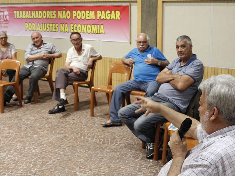 Ciclo de debate o papel do Estado na economia realizado no Centro de formação dos Bancários do ABC. Rua Xavier de Toledo, 268 - Centro de Santo André/SP. Brasil_26_09_2017. Fotos Dino Santos.