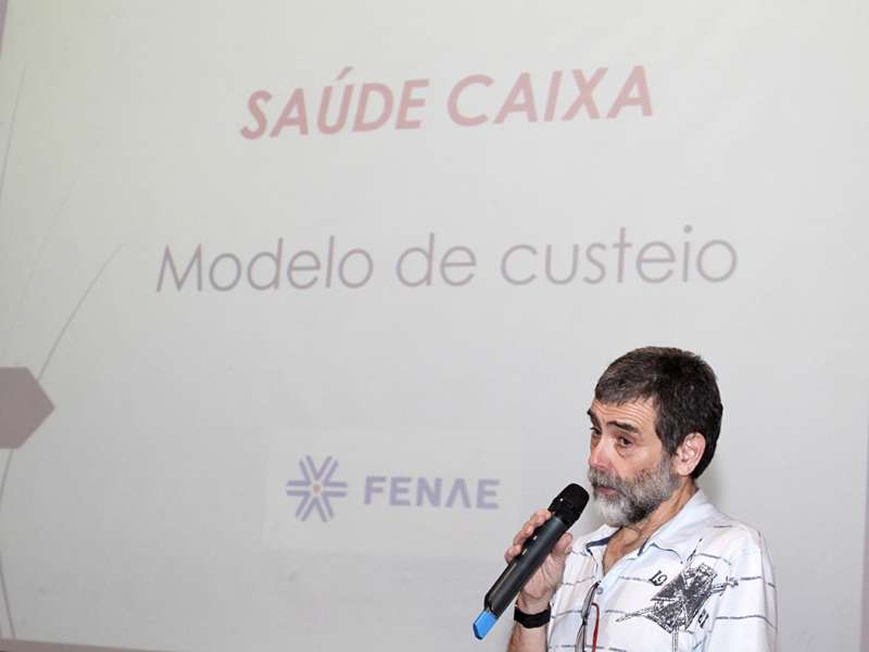 Debate sobre Saúde Caixa com Plínio Pavão (membro do GT Saúde Caixa) no Centro de Formação dos Bancários do ABC. Rua Xavier de Toledo, 268 - Centro de Santo André/SP. Brasil_26_09_2017. Fotos Dino Santos.