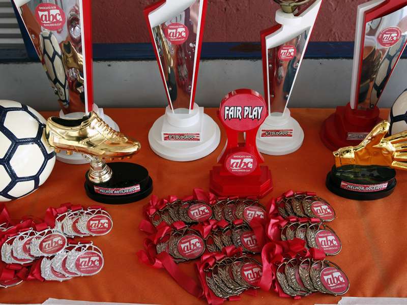 Final do campeonato de Futebol Society dos Bancários do ABC realizado no Top Spin & Big Ball. Avenida  Piraporinha, 414 - Planalto - São Bernardo/SP. Brasi_28_10_2017. Fotos Dino Santos.